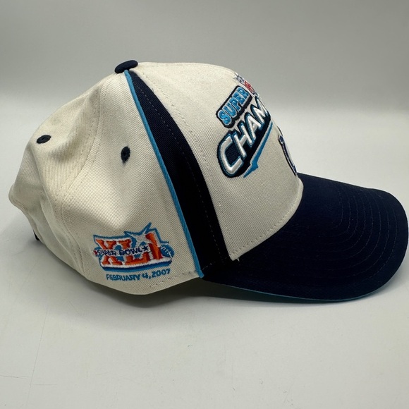 NFL Super Bowl 41 Champions Indianapolis Colts Hat NFL Reebok 2007 - Picture 3 of 6
